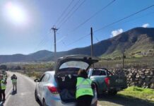 SAG implementa dos controles carreteros permanentes en Río Hurtado para evitar el traslado de fruta