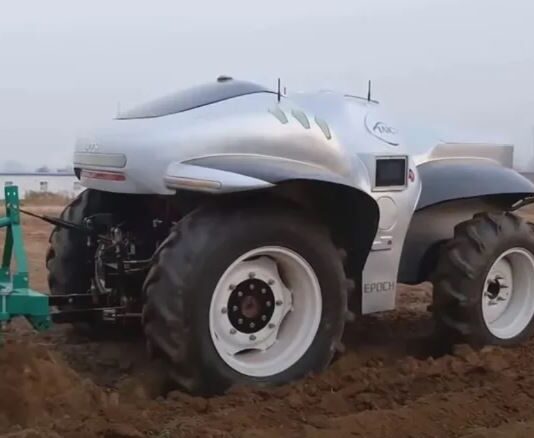 El tractor del futuro: innovación china con hidrógeno, IA y conectividad 5G