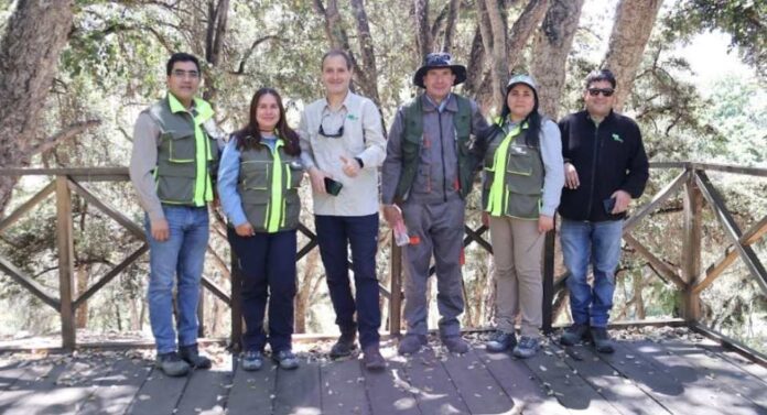 CONAF apoya la conservación del Parque Huintil en Illapel CONAF apoya la conservación del Parque Huintil en Illapel