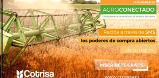 Cotrisa lanza Agroconectado: sistema gratuito de SMS con información sobre los poderes de compra abiertos por región
