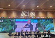 Director de INIA Chile expone en la sede del IICA en Costa Rica sobre políticas agroalimentarias sostenibles