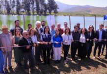 Ministerio de Agricultura inaugura rehabilitación de tranque ex CORA que fortalecerá el riego en la Región Metropolitana