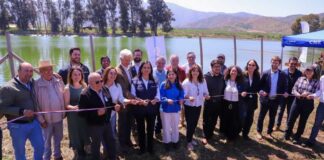Ministerio de Agricultura inaugura rehabilitación de tranque ex CORA que fortalecerá el riego en la Región Metropolitana