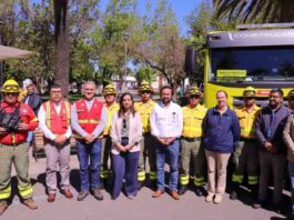 Ministra Fernández presenta Plan 2025-2026 para la prevención y combate de incendios forestales en la región de Ñuble