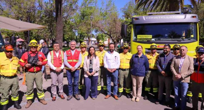 Ministra Fernández presenta Plan 2025-2026 para la prevención y combate de incendios forestales en la región de Ñuble