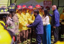 Presidente Gabriel Boric durante el lanzamiento del Plan de Acción 2025-2026 de prevención, mitigación y control de incendios forestales
