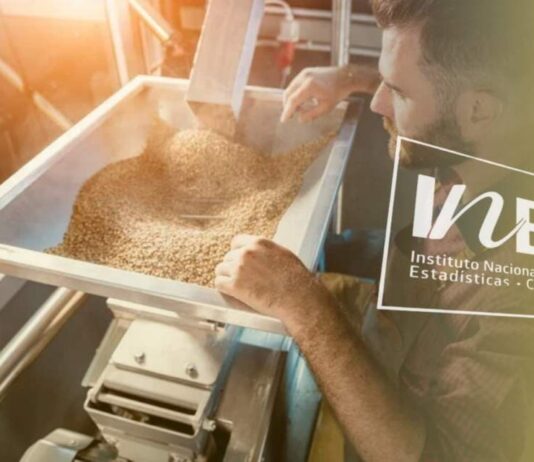 cifras de molienda de trigo, INE
