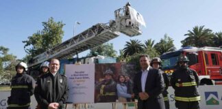 Aguas Andinas y Bomberos RM firman inédito convenio que potencia trabajo conjunto, posibles aportes y mantenimiento de infraestructura esencial