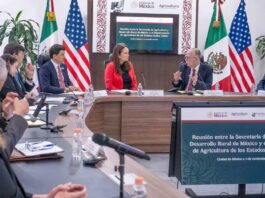 Brooke Rollins, titular del USDA, visita México para revisar avances del combate al gusano barrenador