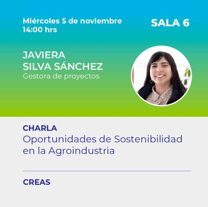 CREAS participa en Expo Chile Agrícola 2025 con charla sobre sostenibilidad agroindustrial