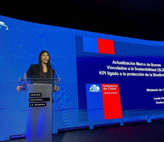 Hacienda presenta actualización del Marco de Bonos Vinculados a la Sostenibilidad (Marco SLB) en el V Encuentro de Áreas Protegidas y Comunidades Portal Hacienda presenta actualización del Marco de Bonos Vinculados a la Sostenibilidad (Marco SLB) en el V Encuentro de Áreas Protegidas y Comunidades Portal