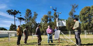 Nueva estación meteorológica de INIA entregará datos climáticos clave desde el corazón de Chillán