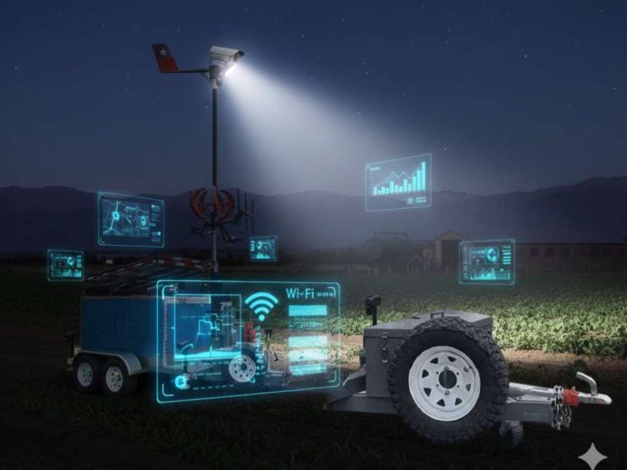 Smage: La Torre Portátil que llega para dar Seguridad en el Agro, ante la Delincuencia Rural