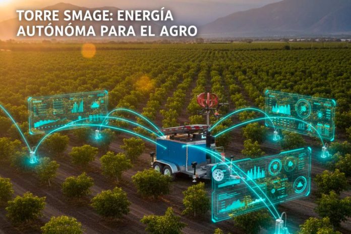 Torre SMAGE (Solución Móvil Autónoma para Generación Eléctrica. La Solución Móvil y Autónoma que Transforma la Energía en Continuidad Operacional para el Agro Chileno