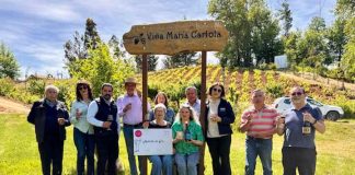 Viña María Carlota Viña María Carlota, Viña familiar de Florida recibe medalla de oro por su vino cinsault y se prepara para recibir turistas