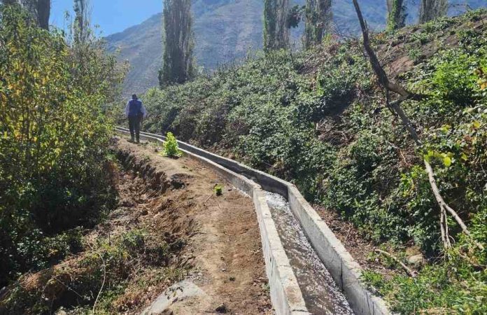 Agricultores de canal Las Pampitas relevan importancia de nuevas obras de riego que mejorarán su eficiencia hídrica