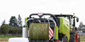 Dercomaq presenta en Temuco la nueva rotoenfardadora CLAAS Rollant 630 RC Uniwrap: tecnología de vanguardia para el campo chileno