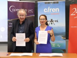 FCFM y CopernicusLAC Chile firman convenio de colaboración con el Centro de Información de Recursos Naturales FCFM y CopernicusLAC Chile firman convenio de colaboración con el Centro de Información de Recursos Naturales