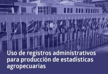INE participó en taller sobre uso de Registros Administrativos para producción de estadísticas agropecuarias