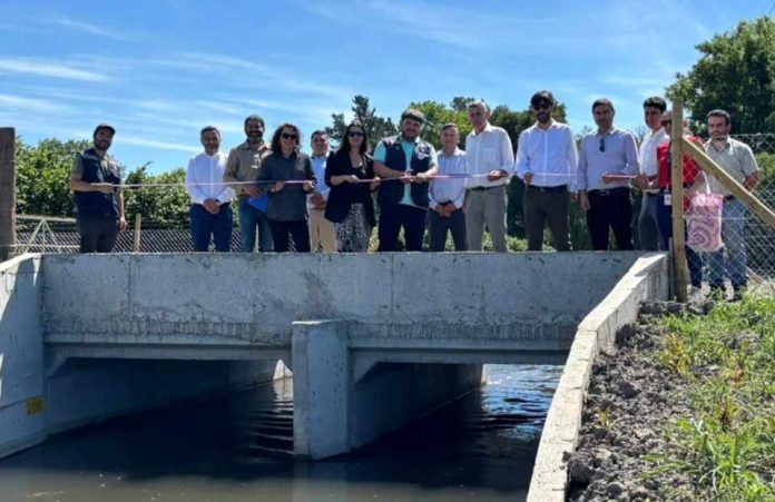 Inversión en Canal Laja asegura riego para 2.574 hectáreas en Biobío