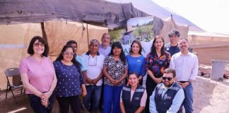 Ministra de Agricultura visita huerto demostrativo de Arica en el marco del convenio entre INDAP y AFIPA
