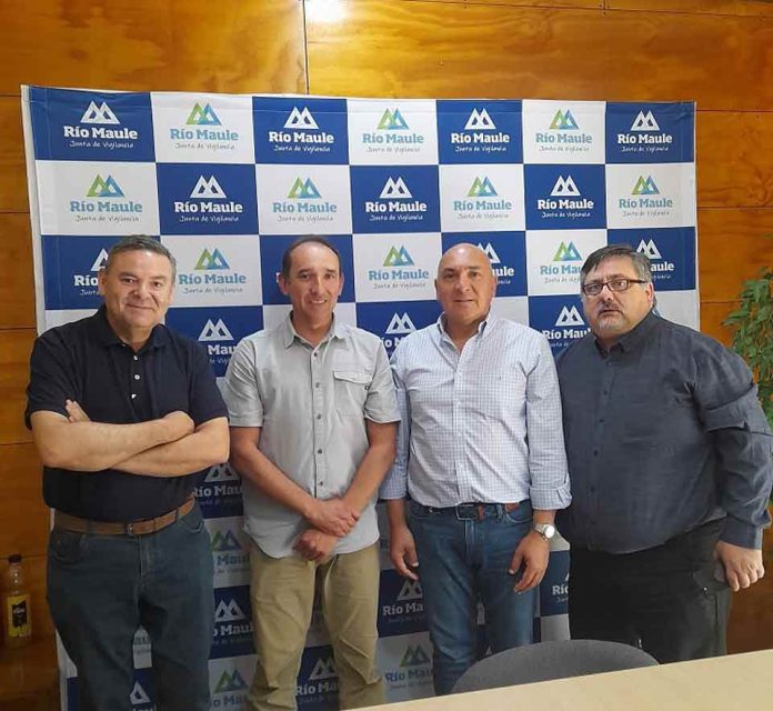 Junta de Vigilancia del Río Maule y Agrícola Central fortalecen coordinación para la temporada de riego