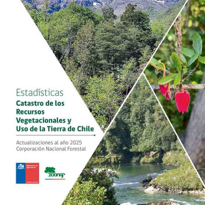 CONAF publica libro digital sobre la superficie vegetacional de Chile