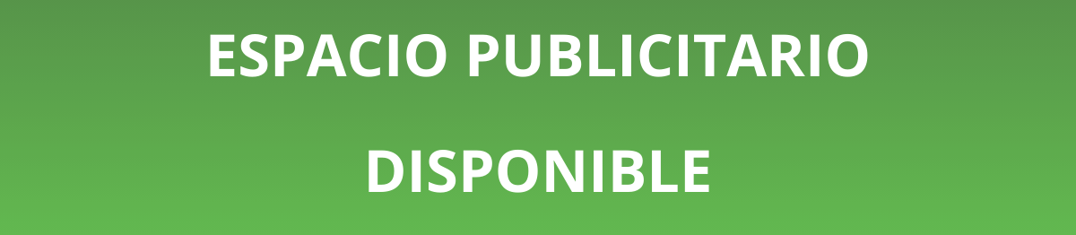 Espacio publicitario disponible