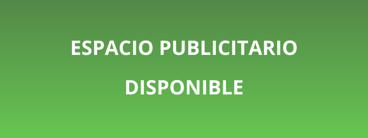 Espacio publicitario disponible