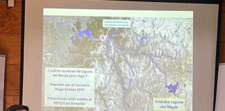 Junta de Vigilancia del Río Maule avanza en la definición de un modelo de operación sustentable para la Laguna del Maule