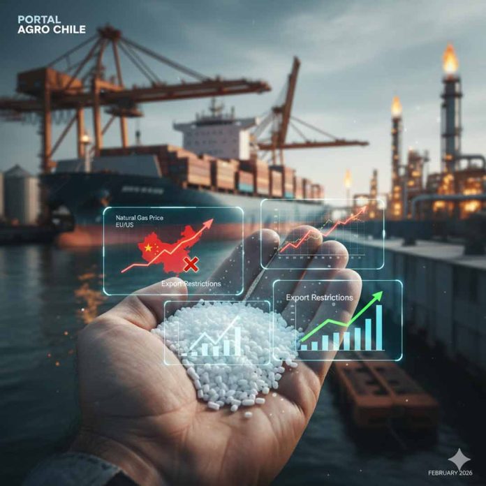 Mercado de fertilizantes 2026: Urea se mantiene firme ante el repunte en los costos del gas