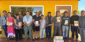 Ministerio de Agricultura realiza entrega de alimentación apícola para productores afectados por incendios en Ñuble