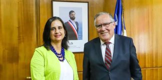 Ministra Ignacia Fernández se reúne con Jaime Campos para iniciar el traspaso en el Ministerio de Agricultura