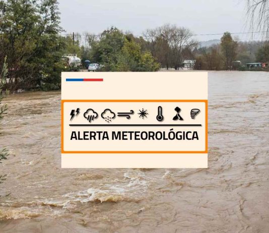 Senapred alerta meteorologica
