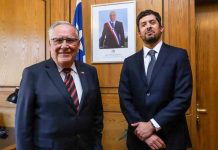 Ministro Jaime Campos se reúne con el nuevo director nacional del SAG, Domingo Rojas Philippi