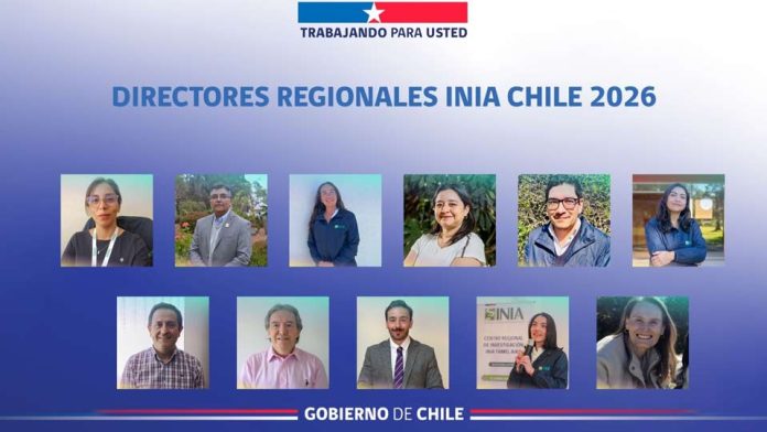 INIA anuncia sus directores regional 2026