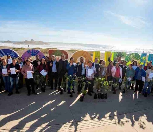 Impulsan recuperación del sector papayero en la costa de Ñuble con entrega de más de 2.700 plantas 