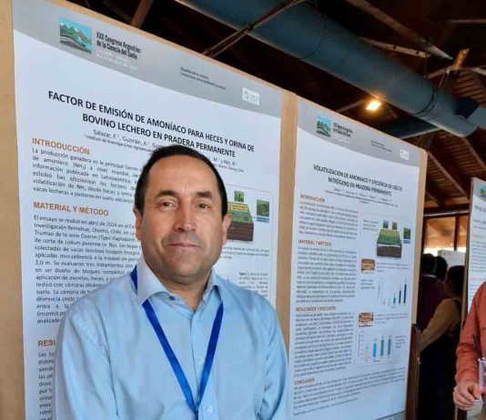 Investigador de INIA Remehue presentó trabajos científicos en congreso realizado en Argentina