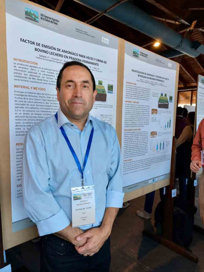 Investigador de INIA Remehue presentó trabajos científicos en congreso realizado en Argentina