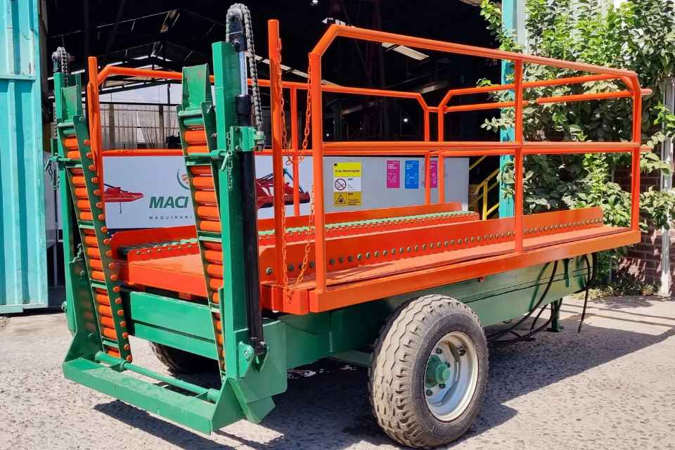 Plataforma de cosecha y poda, carros cosecheros Agromaci