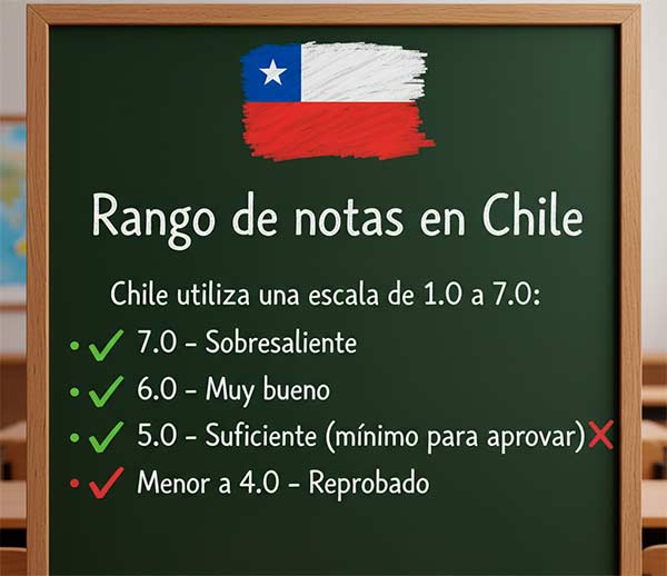 Entendiendo la escala de notas en Chile. ¿Cómo calcular las notas en Chile? Guía Completa y Fácil de Seguir