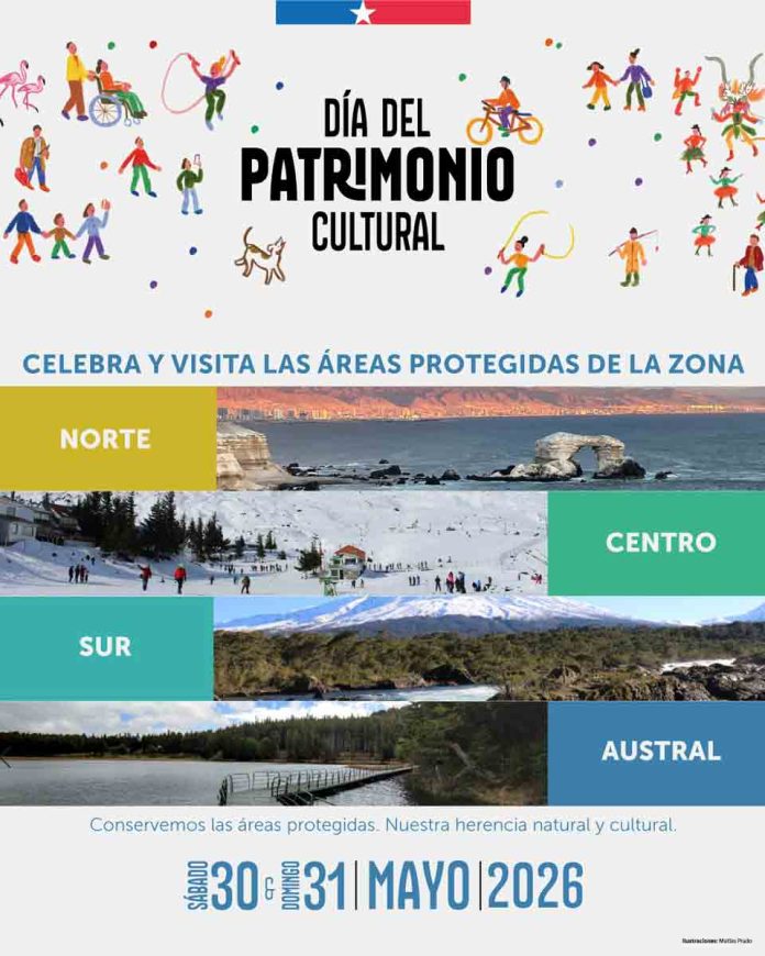 CONAF anuncia entrada gratuita a áreas protegidas para celebrar el Día del Patrimonio 2026 CONAF anuncia entrada gratuita a áreas protegidas para celebrar el Día del Patrimonio 2026