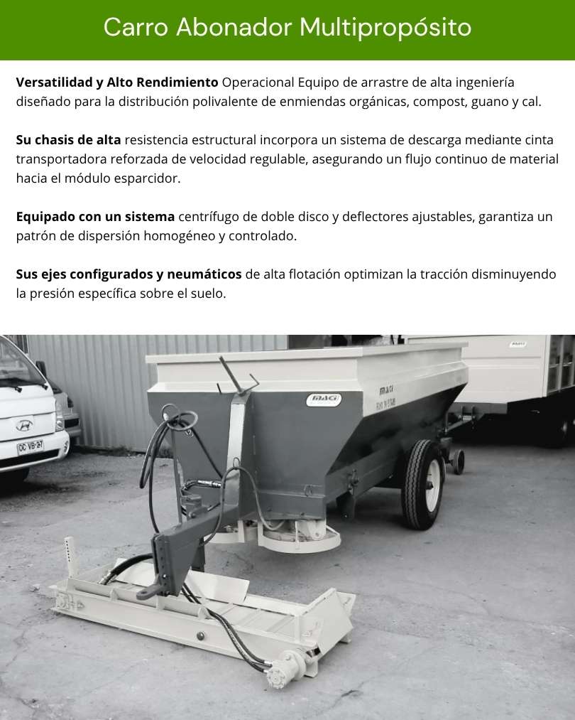 Carro Abonador Multipropósito