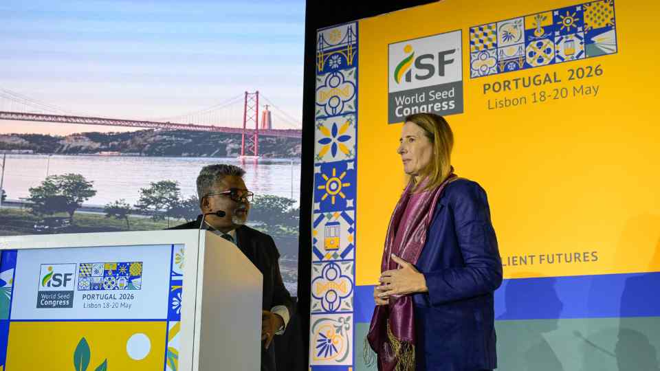 Congreso Mundial de Semillas 2026 concluye en Lisboa El Congreso Mundial de Semillas 2026 concluye en Lisboa con una participación récord y la elección de Lorena Basso como la primera mujer presidenta de la ISF