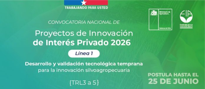 Imagen1-5 FIA abre convocatoria nacional de Proyectos de Innovación de Interés Privado 2026