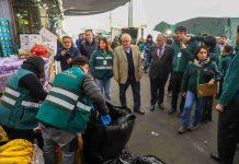 Ministerio de Agricultura encabeza jornada de fiscalización por mosca de la fruta en Mercado Mayorista Lo Valledor