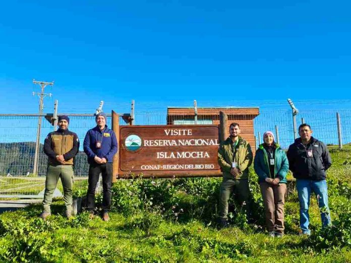 SAG, CONAF y BIDEMA refuerzan vigilancia preventiva y educación ambiental en Isla Mocha