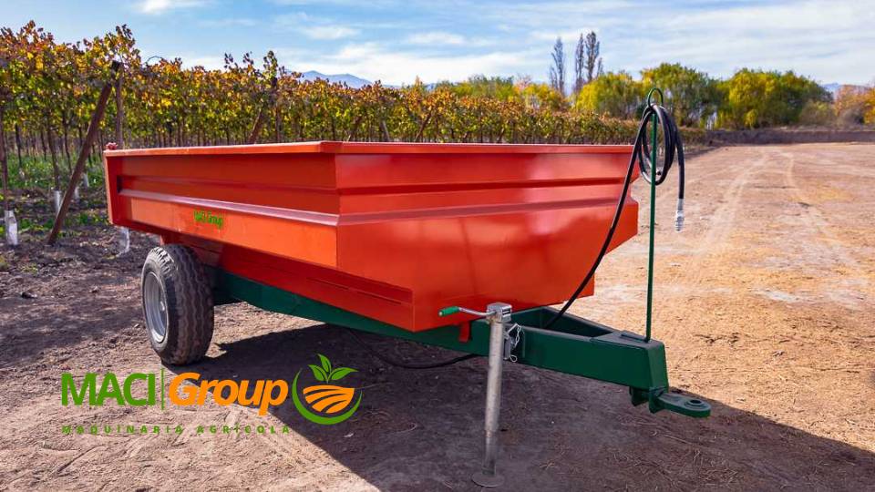 Reportaje | Agromaci impulsa la eficiencia en el agro con su línea de carros tolva para carga liviana
