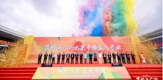 China fortalece su liderazgo frutícola con la inauguración de uno de los mayores mercados mayoristas del suroeste chino China fortalece su liderazgo frutícola con la inauguración de uno de los mayores mercados mayoristas del suroeste chino