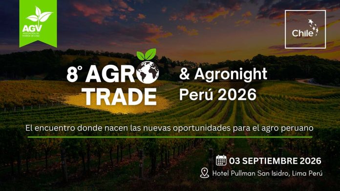 Viveros de Chile y ProChile lanzan Agrotrade Perú 2026 & Agronight Perú 2026